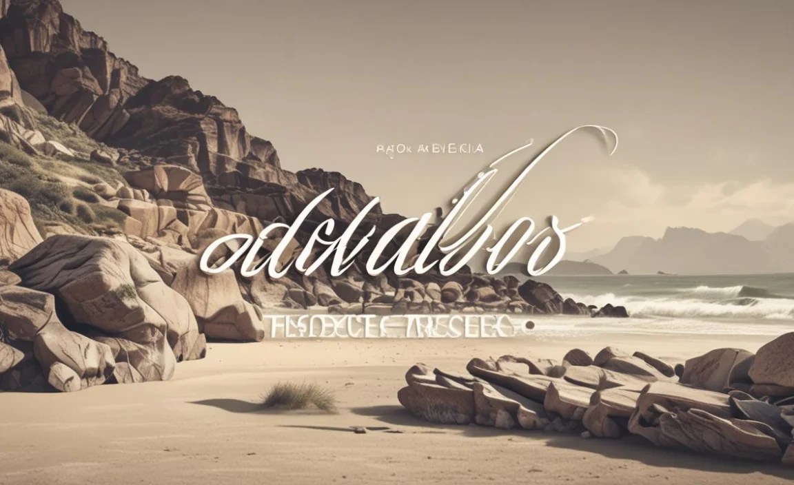 Adelicia Font Character Map: