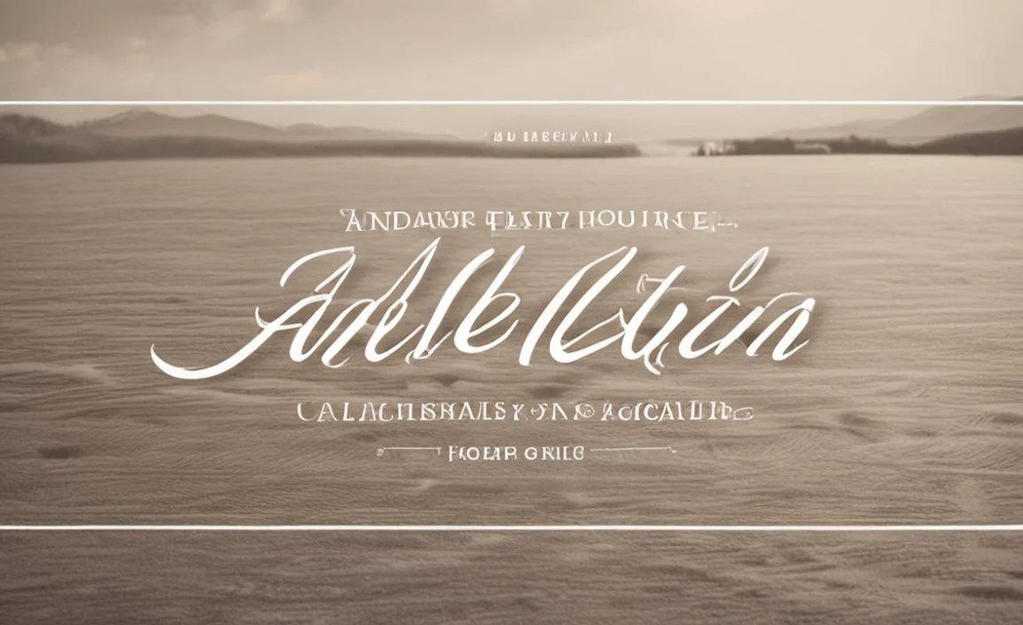 Adelicia Font Info Table: