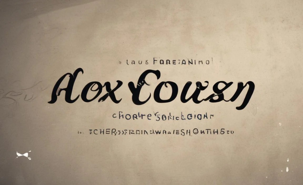 Alex Brush Font Info Table: