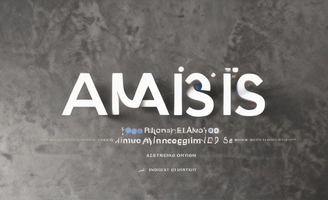 Amasis Font Character Map:
