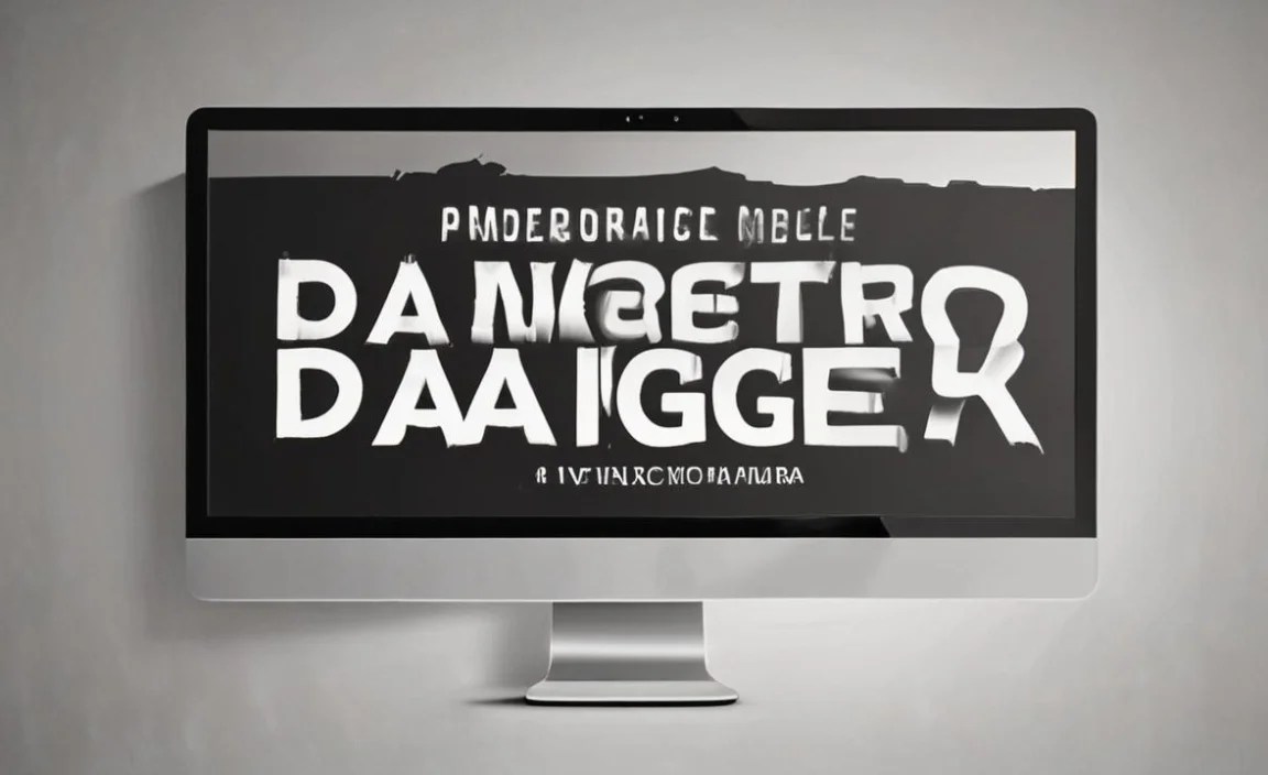 Another Danger Font Found In Use