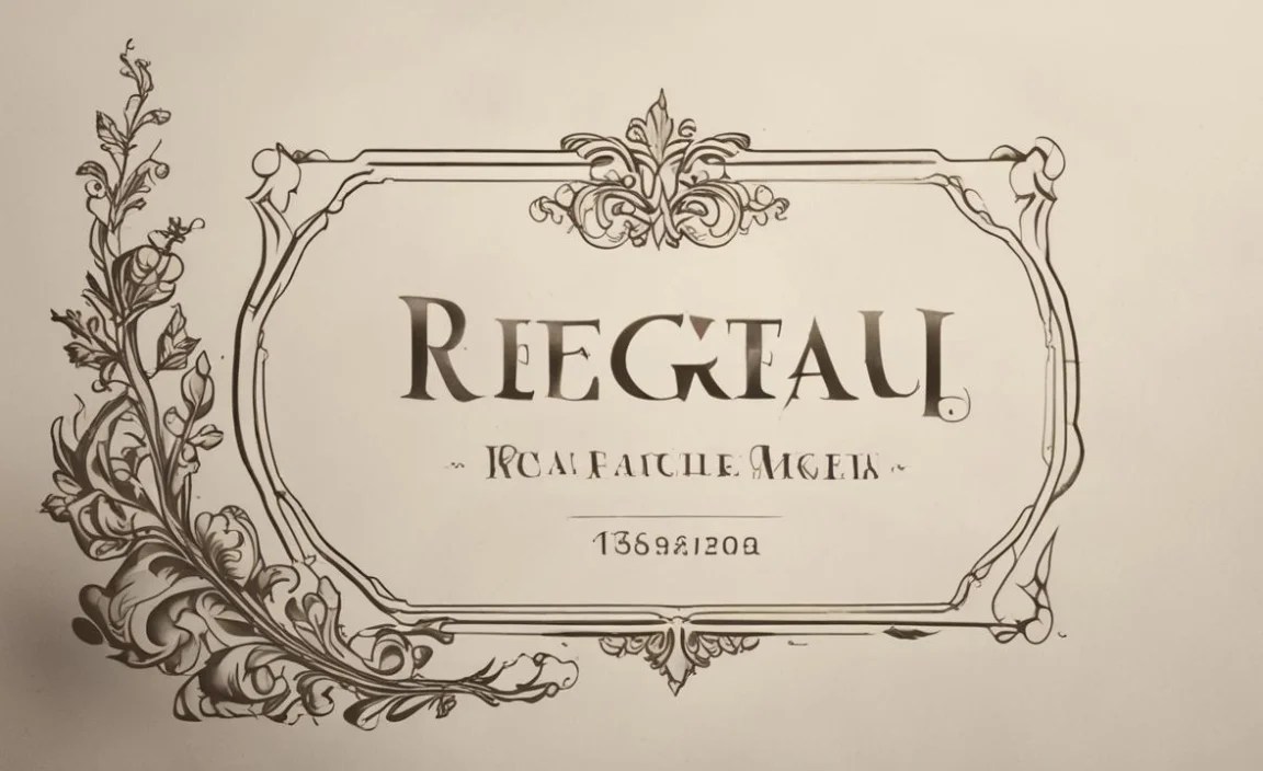 Applications of Regal Font
