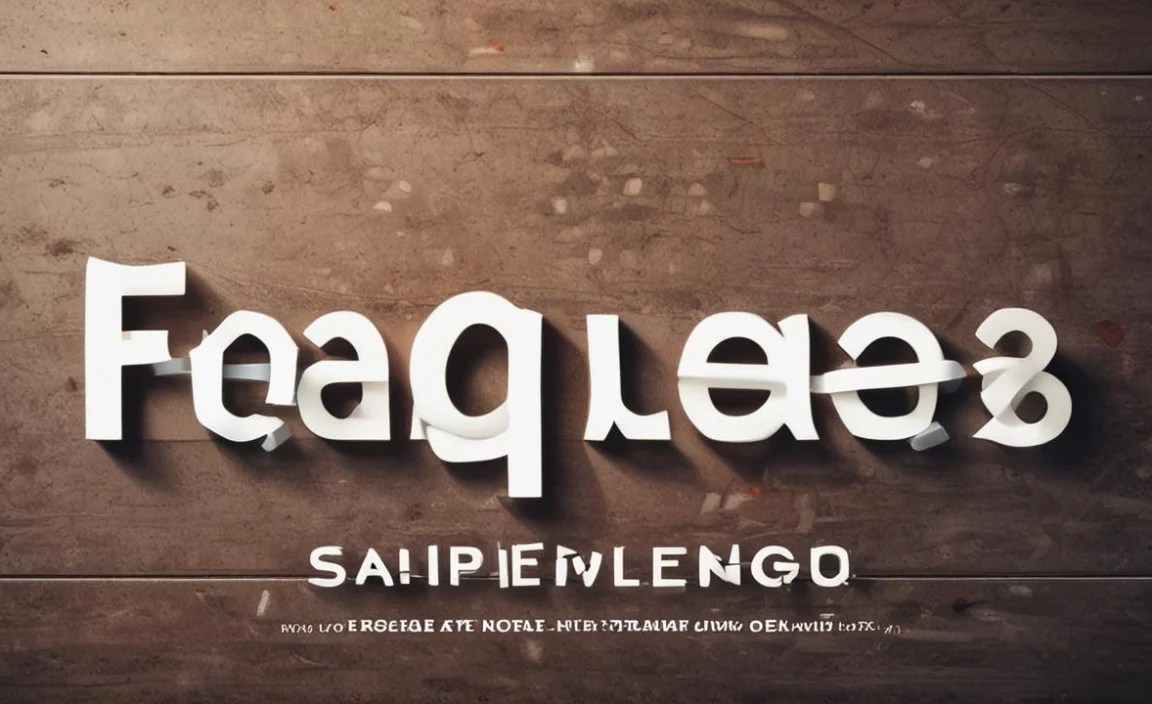 Applications Of Sequel Font
