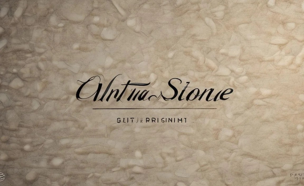 Applications Of Smooth Stone Font