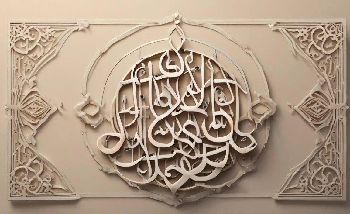 Arabic Bismillah Font Info Table: