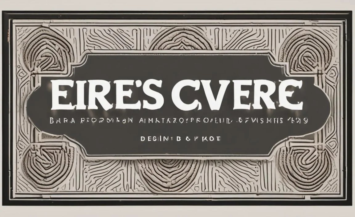 Arc Font in Art and Crafts