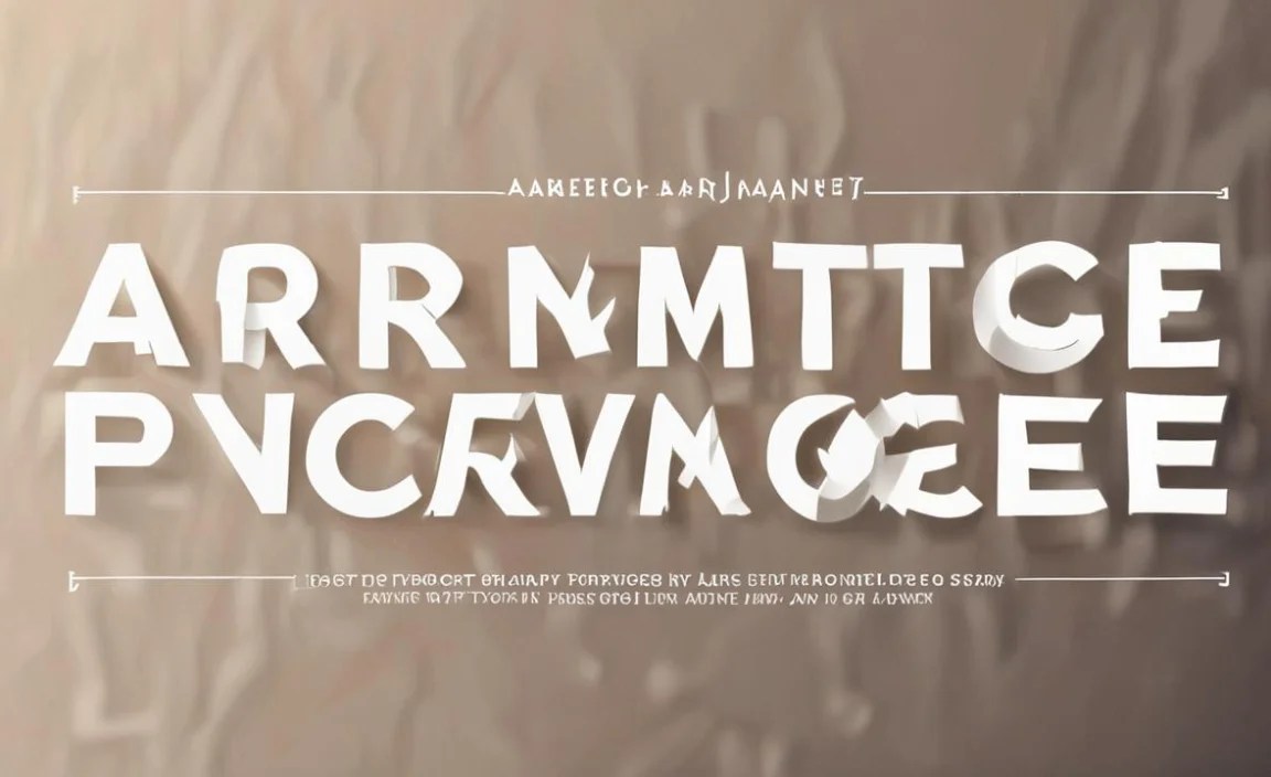 Armitage Font Character Map: