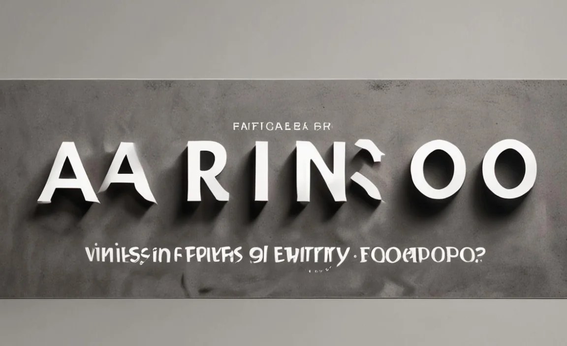 Arno Pro Font Info Table:
