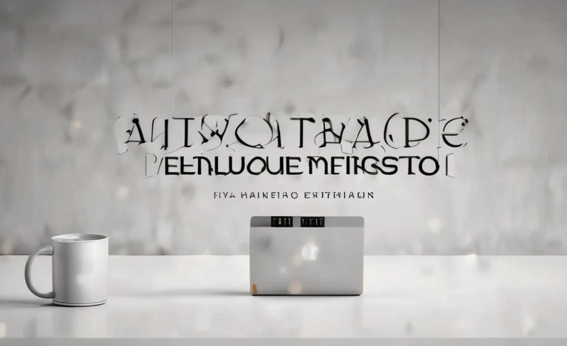 Avant Garde Font Character Map: