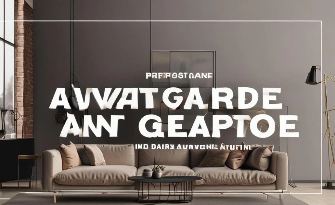 Avant Garde Font Info Table: