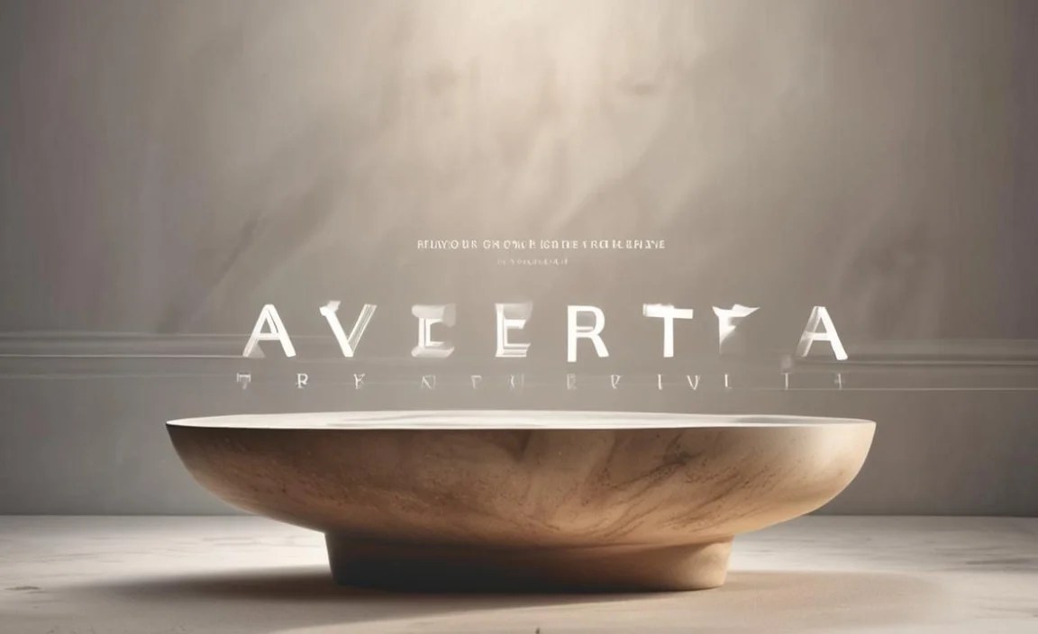 Averta Font Info Table: