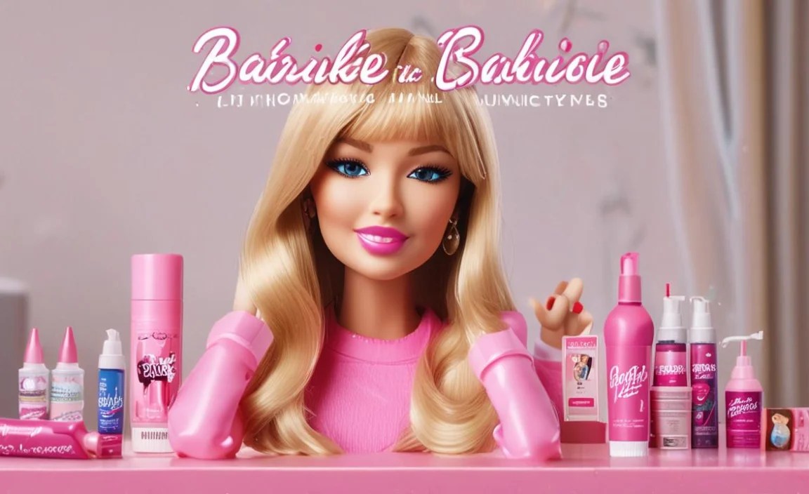 Barbie Font Character Map: