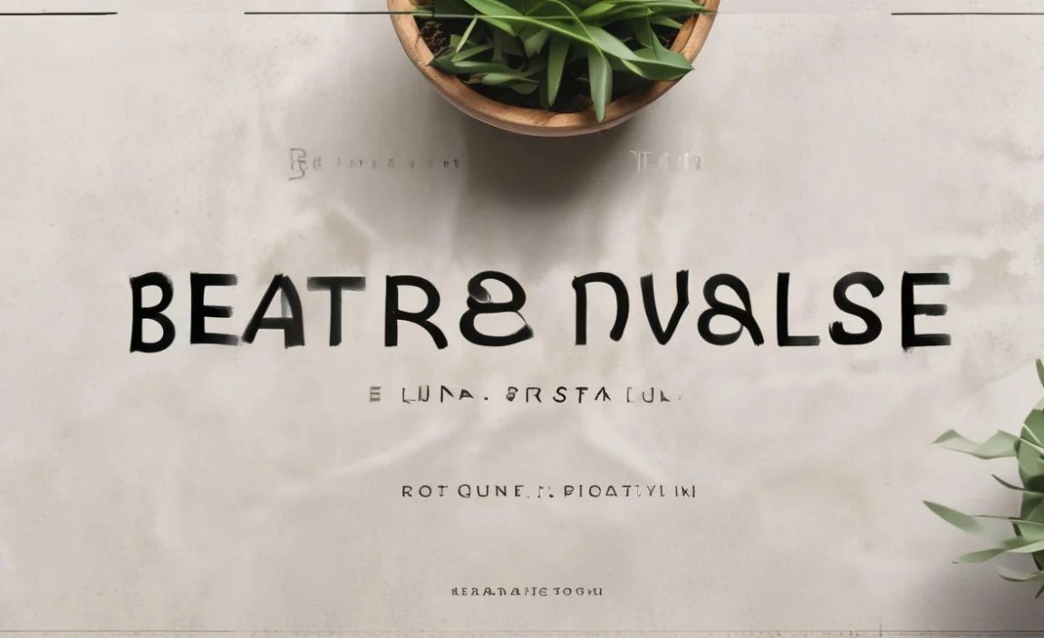 Beatrise Font In Use