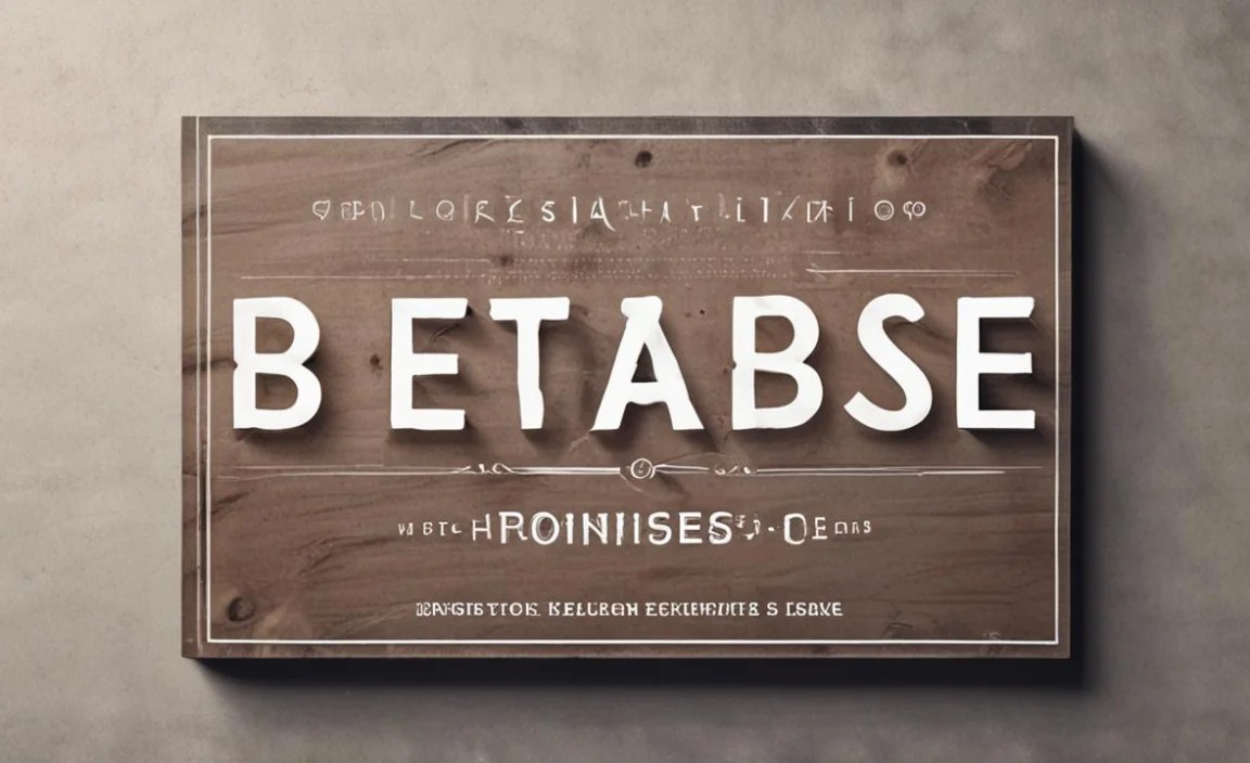 Beatrise Font Info Table: