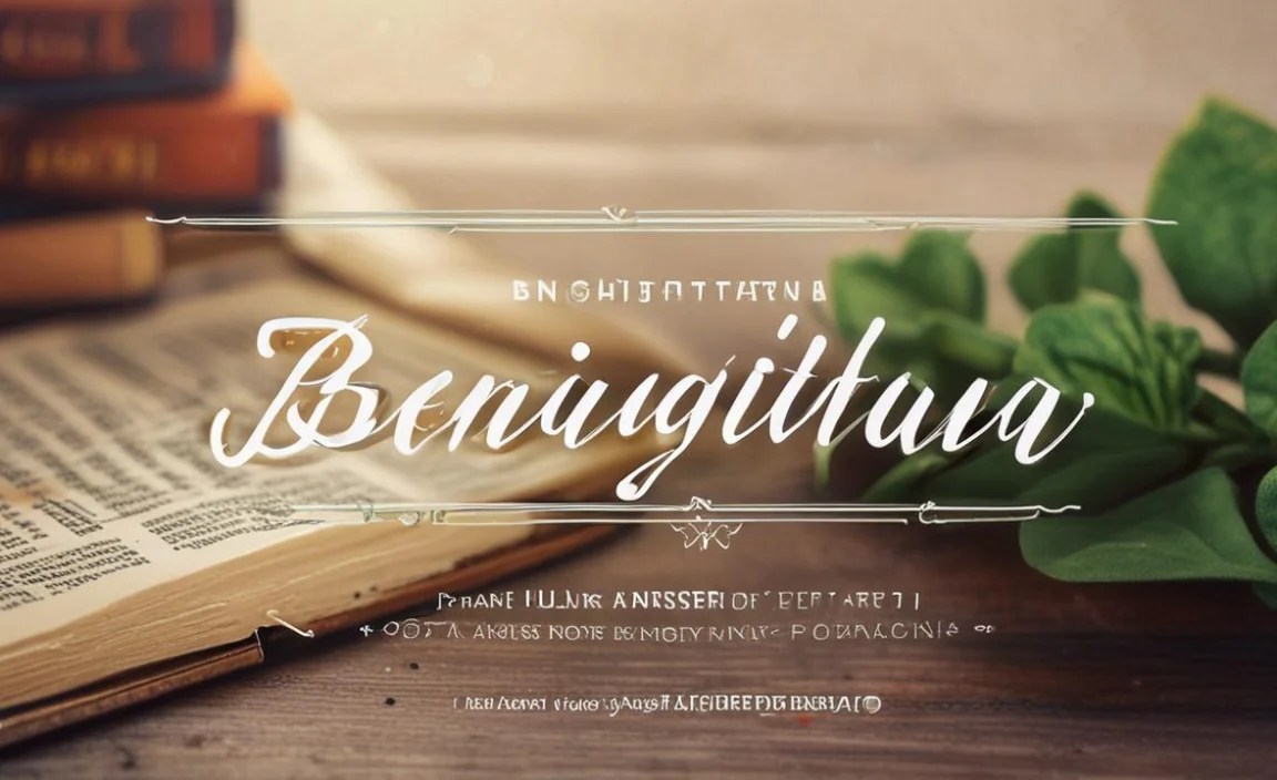 Bengittan Font Info Table:
