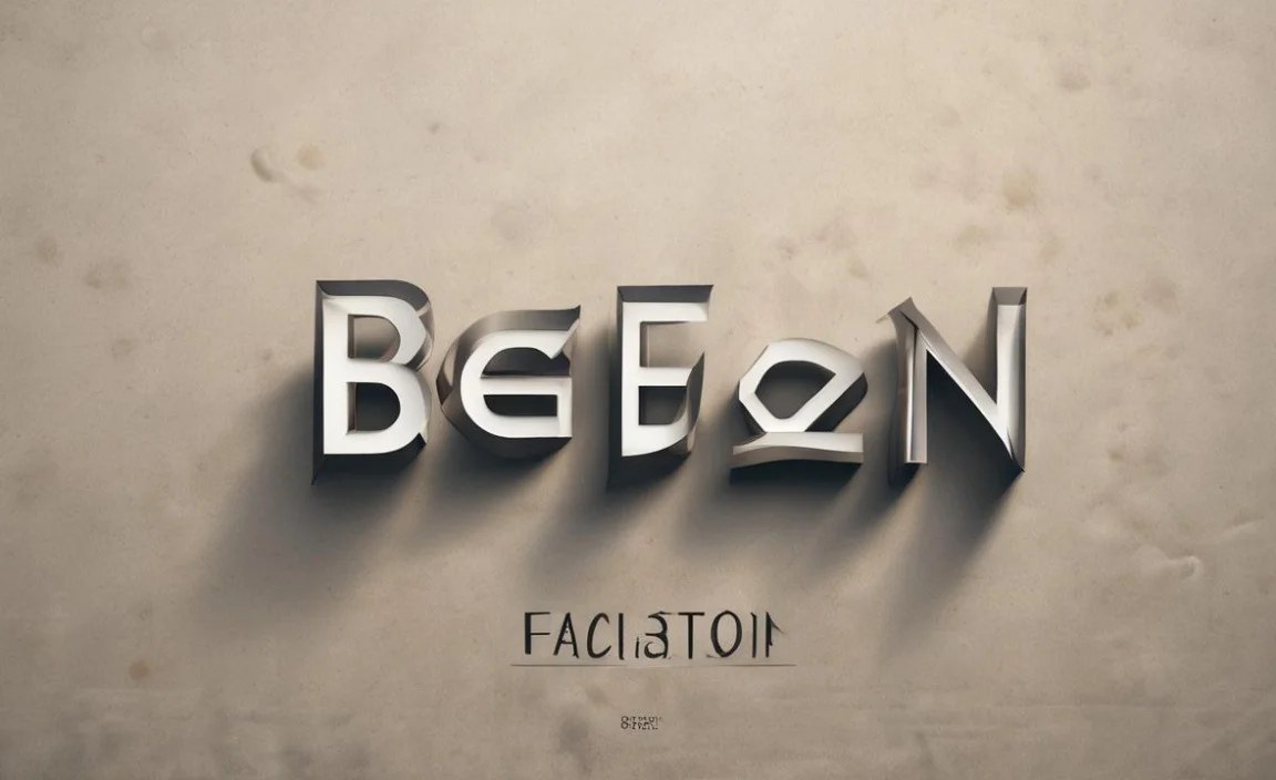 Beon Display Font Info Table: