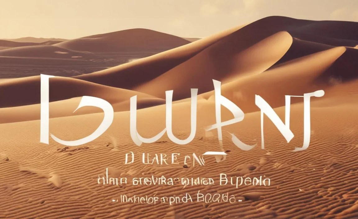 Best Font Pairings For Dune Font