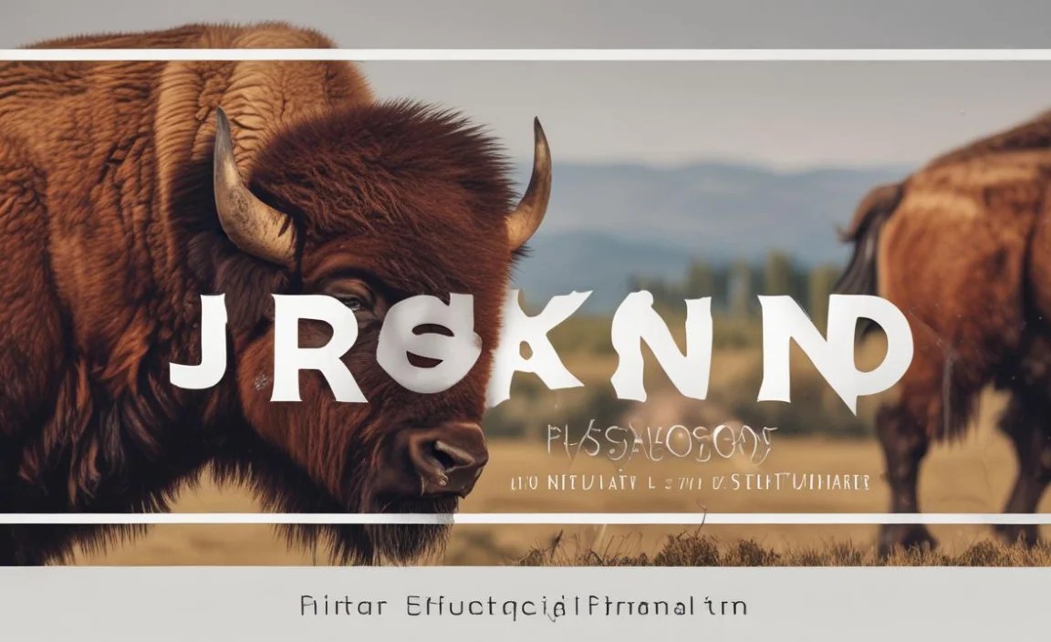 Bison Font Character Map: