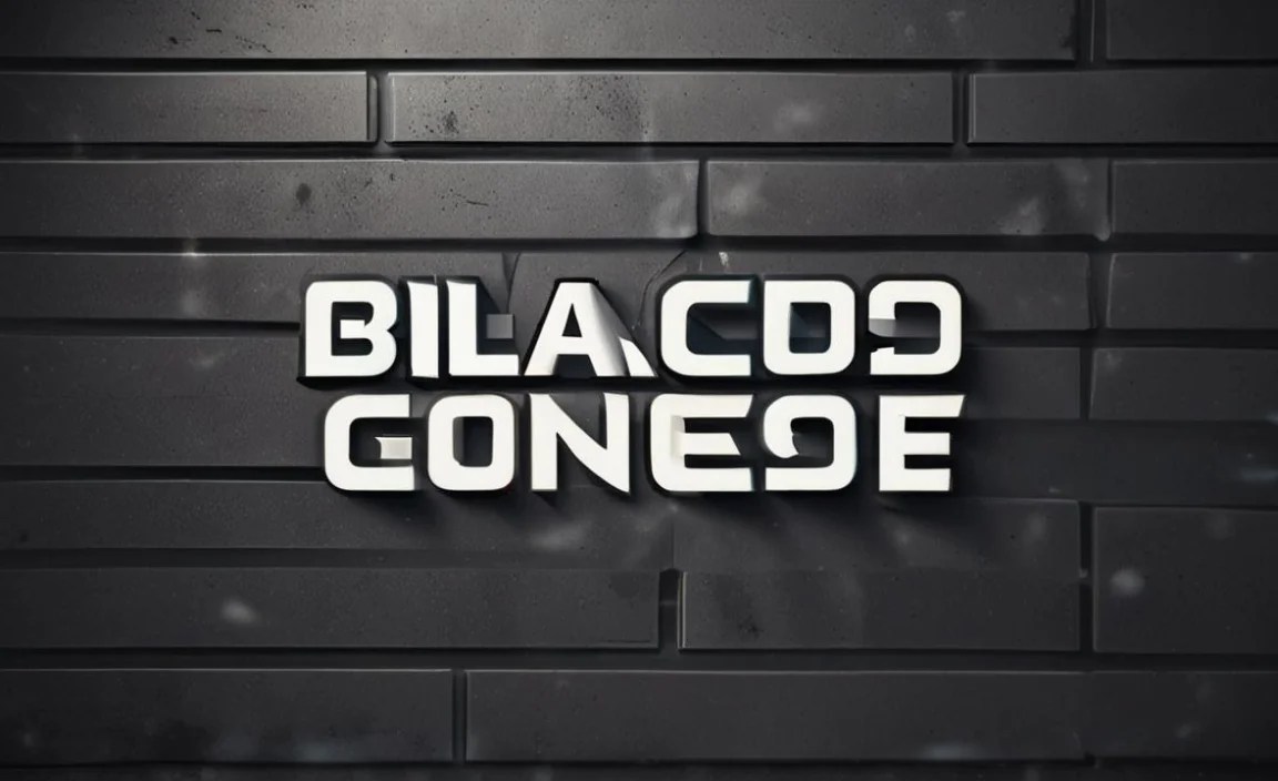 Black Ops One Font Character Map:
