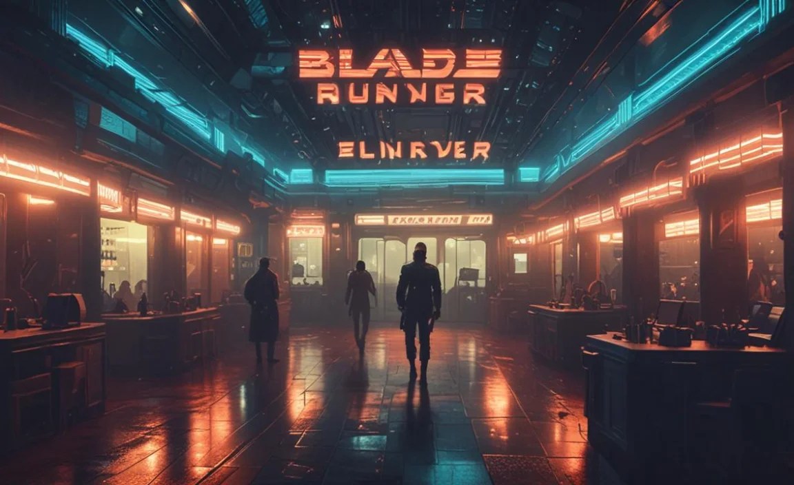 Blade Runner Font Character Map: