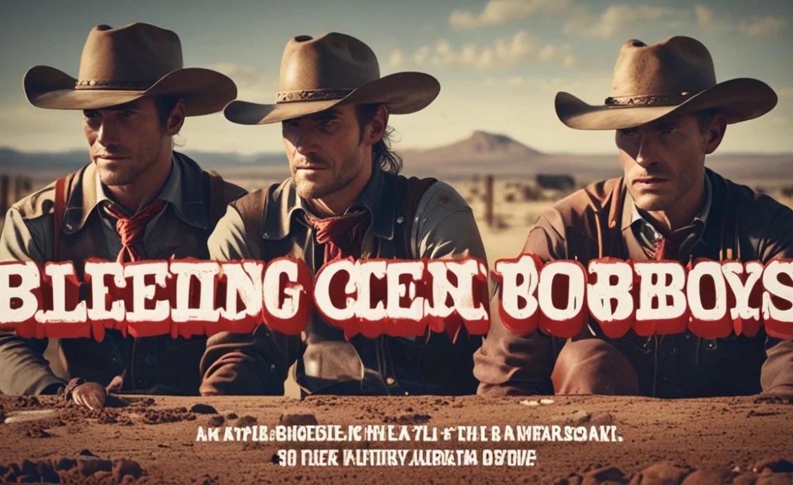 Bleeding Cowboys Font Info Table: