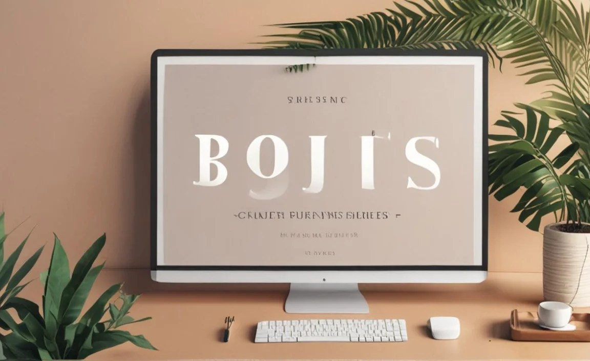 Bojes Font Character Map: