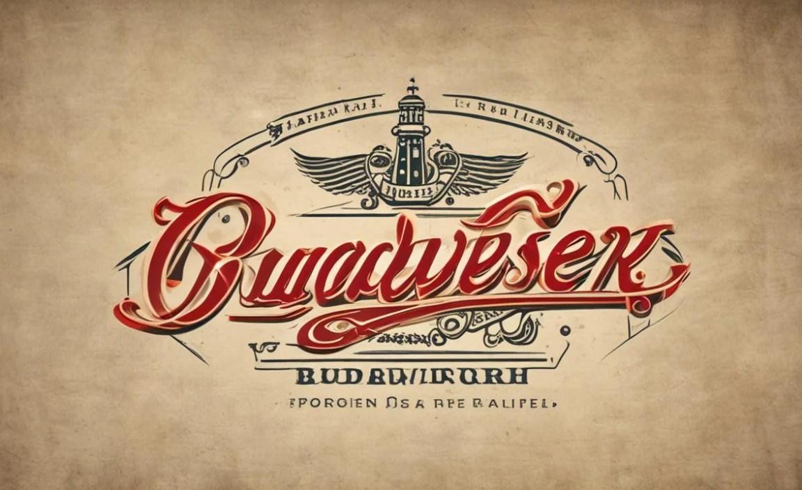 Budweiser Font Info Table: