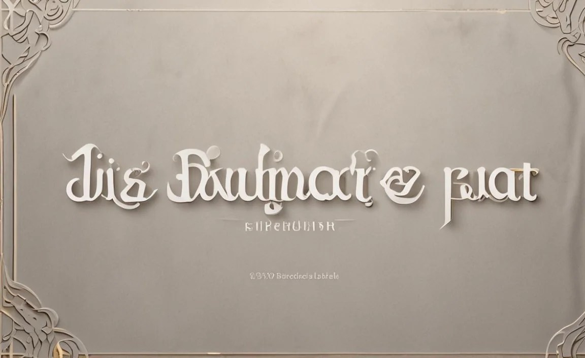 Bukhari Script Font Info Table: