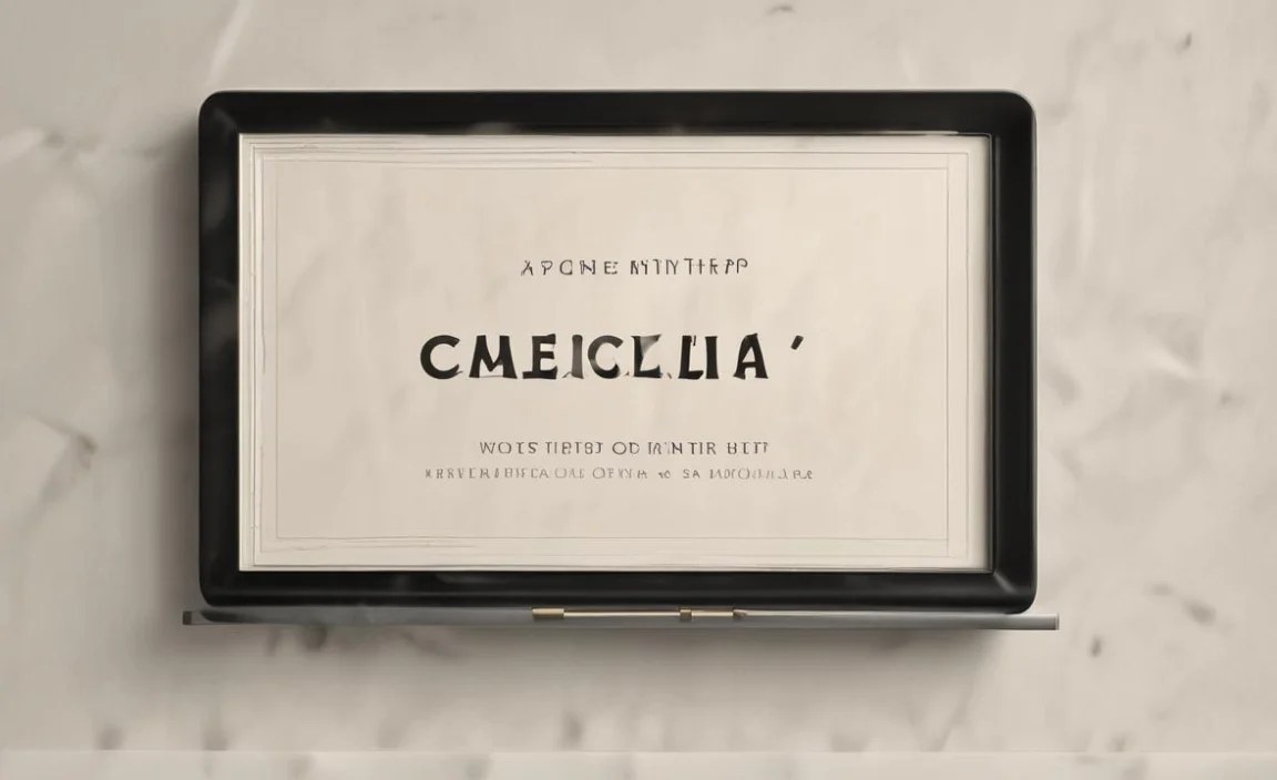 Caecilia Font Info Table: