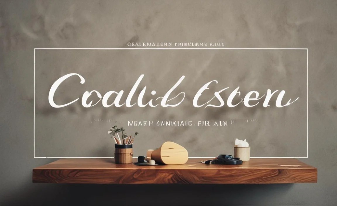 Callisten Font Info Table: