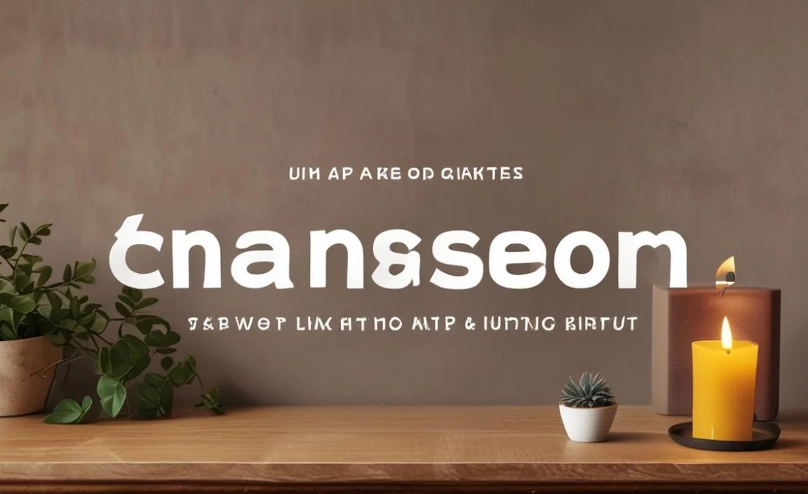 Candlescript Font Info Table: