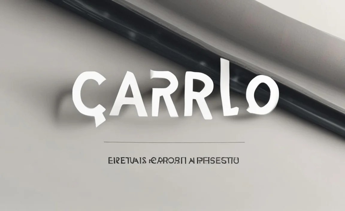 Cardo Font Character Map: