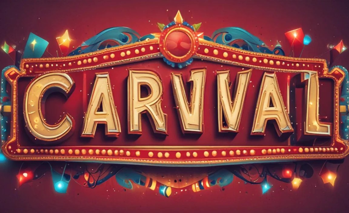 Carnival Font Info Table: