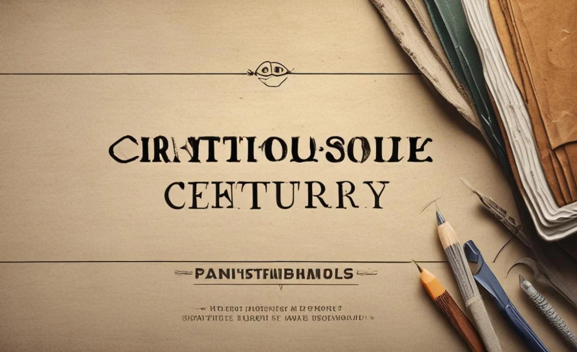 Century Schoolbook Font Found In Use