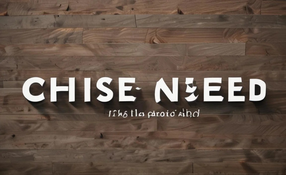 Chisel Font Info Table:
