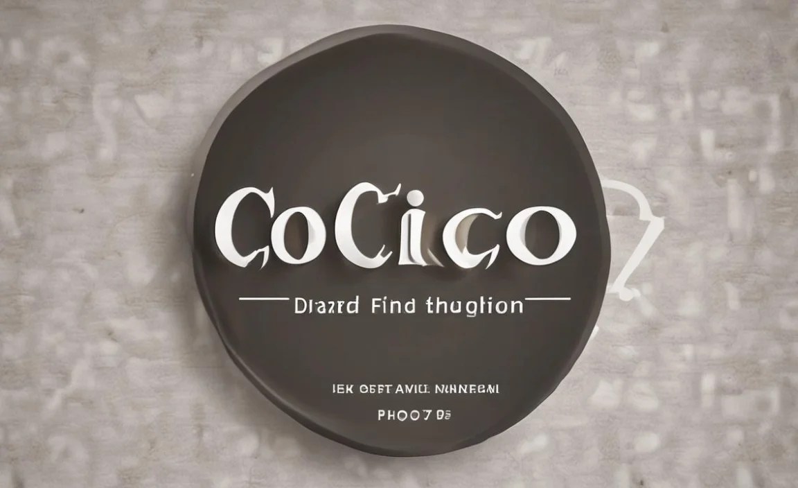 Coco Font Info Table: