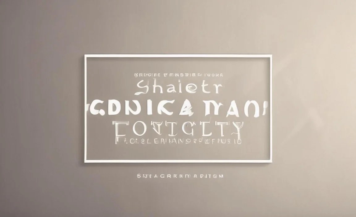 Comfortaa Font Character Map: