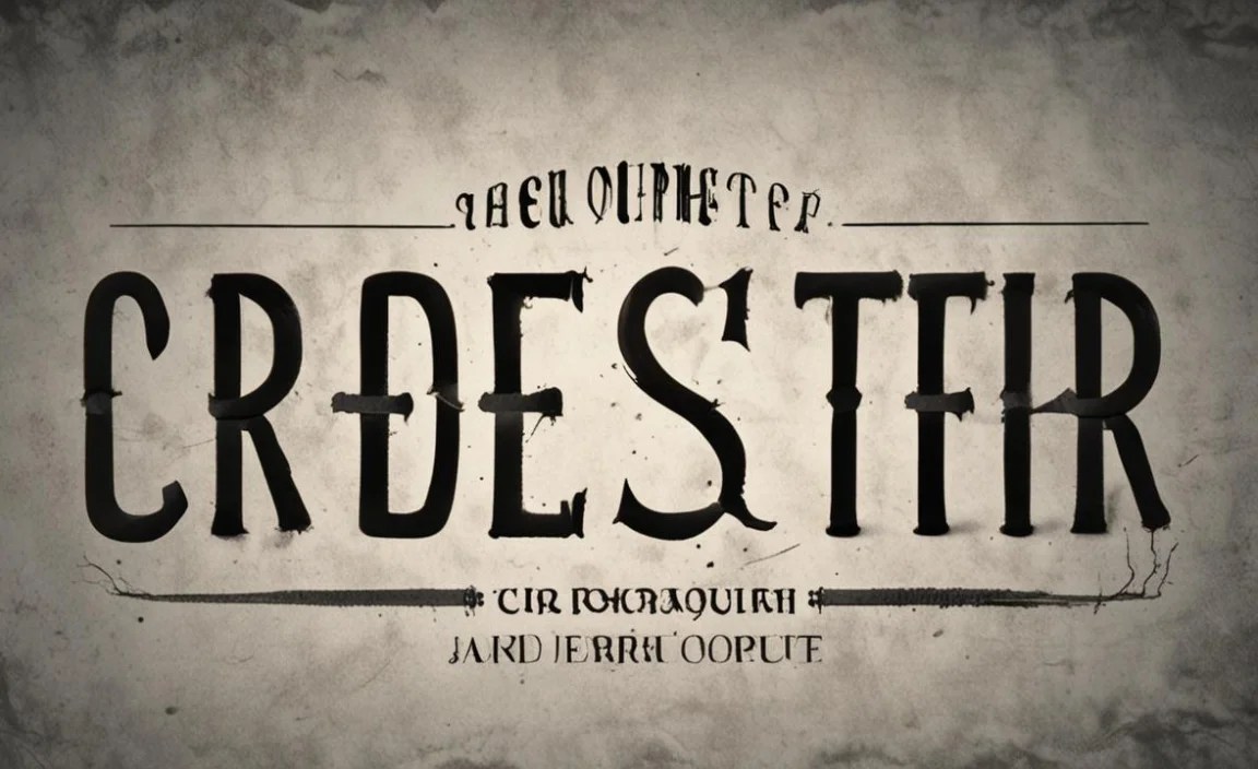 Creepster Font Info Table: