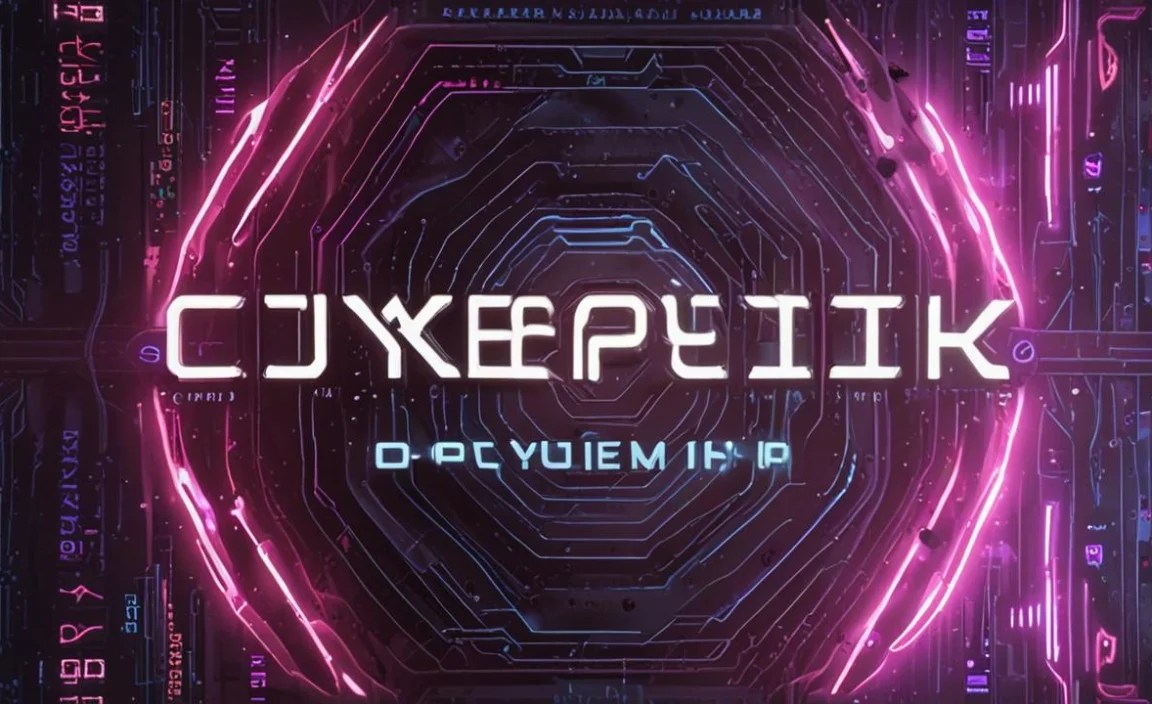 Cyberpunk Font Information