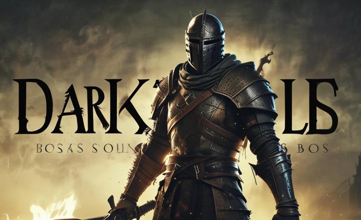 Dark Souls Boss Font Character Map: