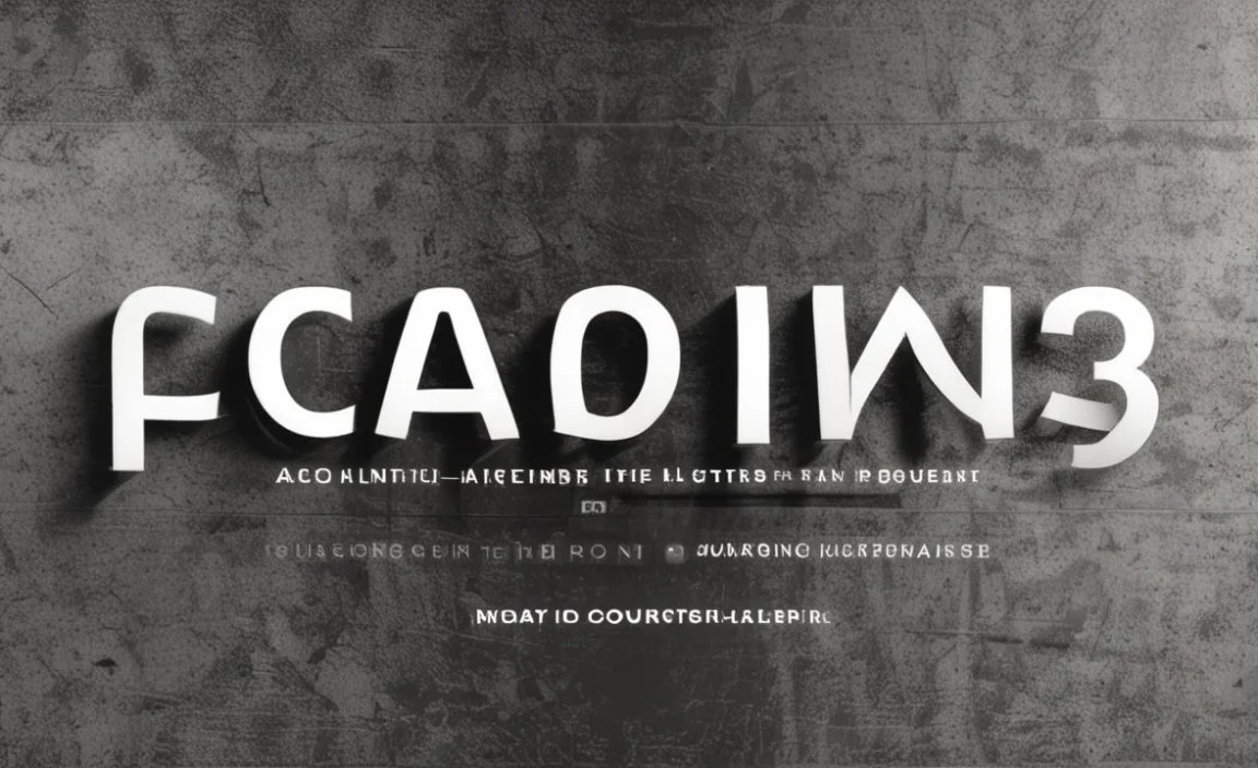 Decorative Fonts: