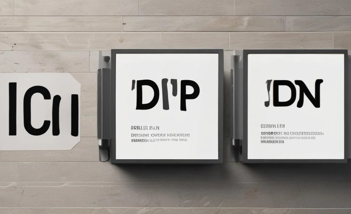 DIN Pro Character Map: