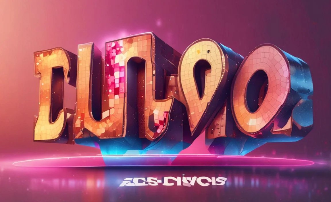 Disco Font Character Map: