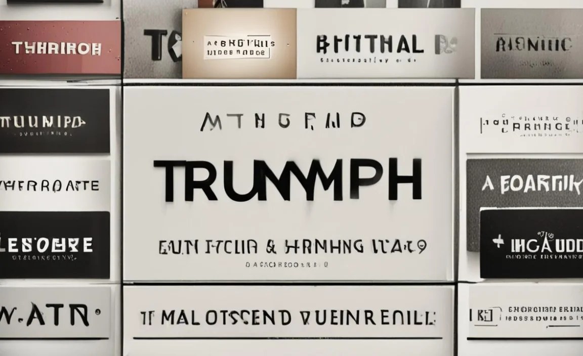 &nbsp;Download And Use Triumph Font