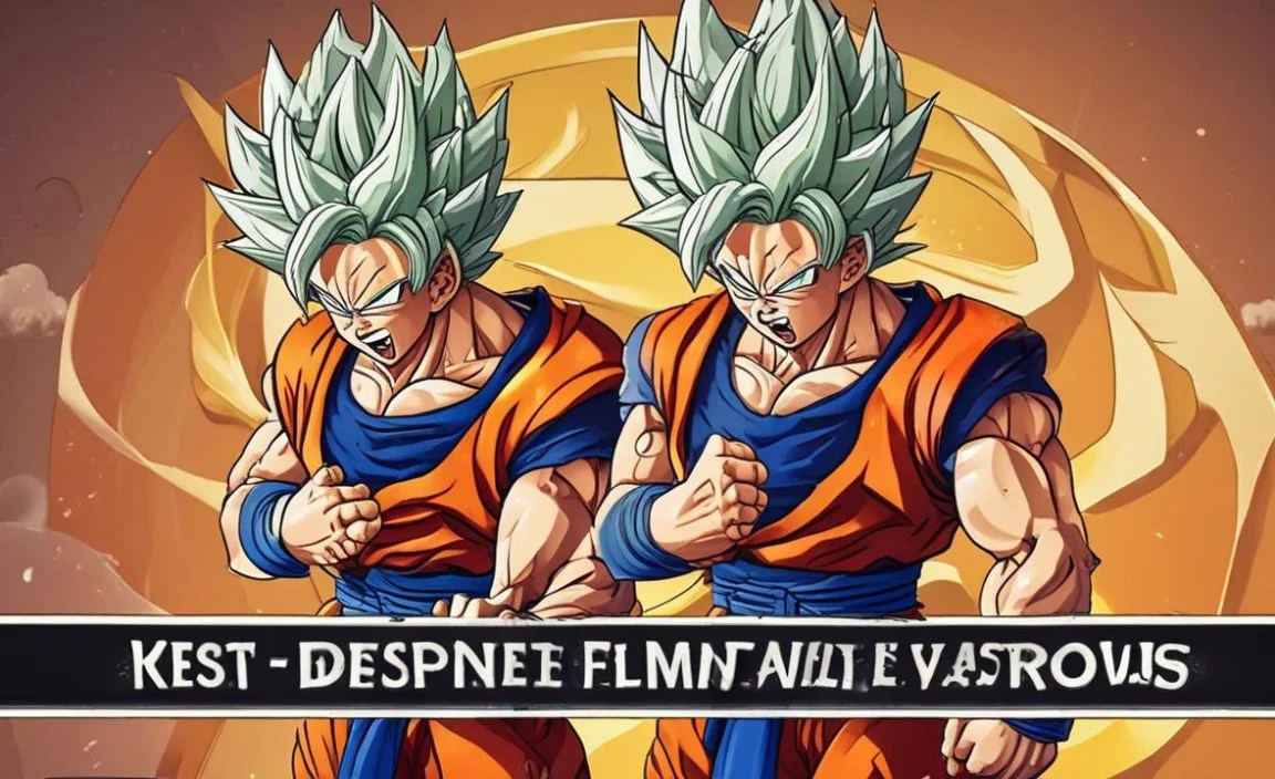 Dragon Ball Z Font Info Table:
