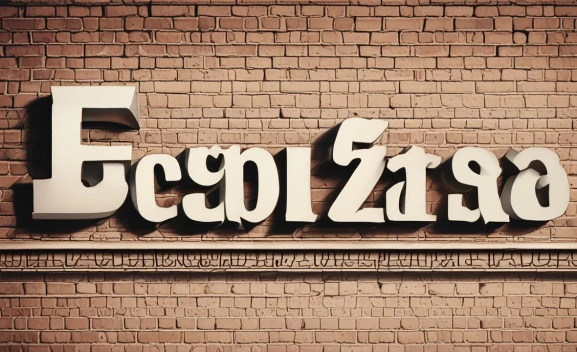 Ephemera Fascia Font Character Map: