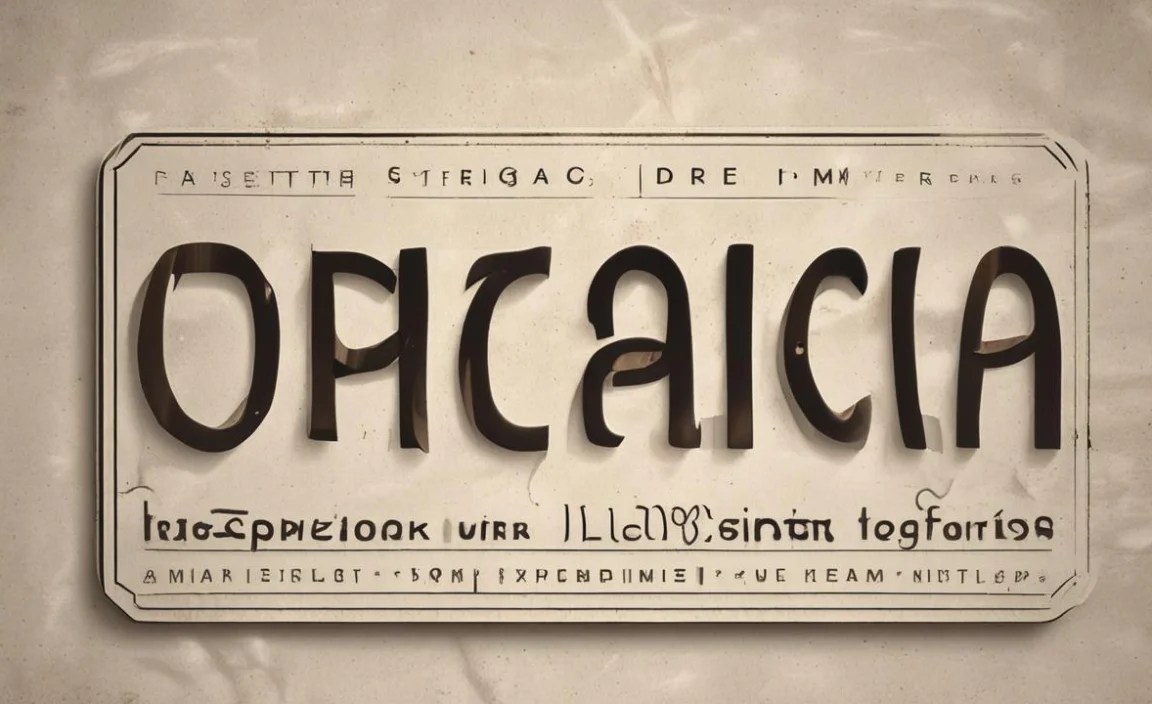 Ephemera Fascia Font Info Table: