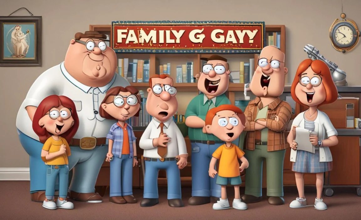 Family Guy Font Info Table: