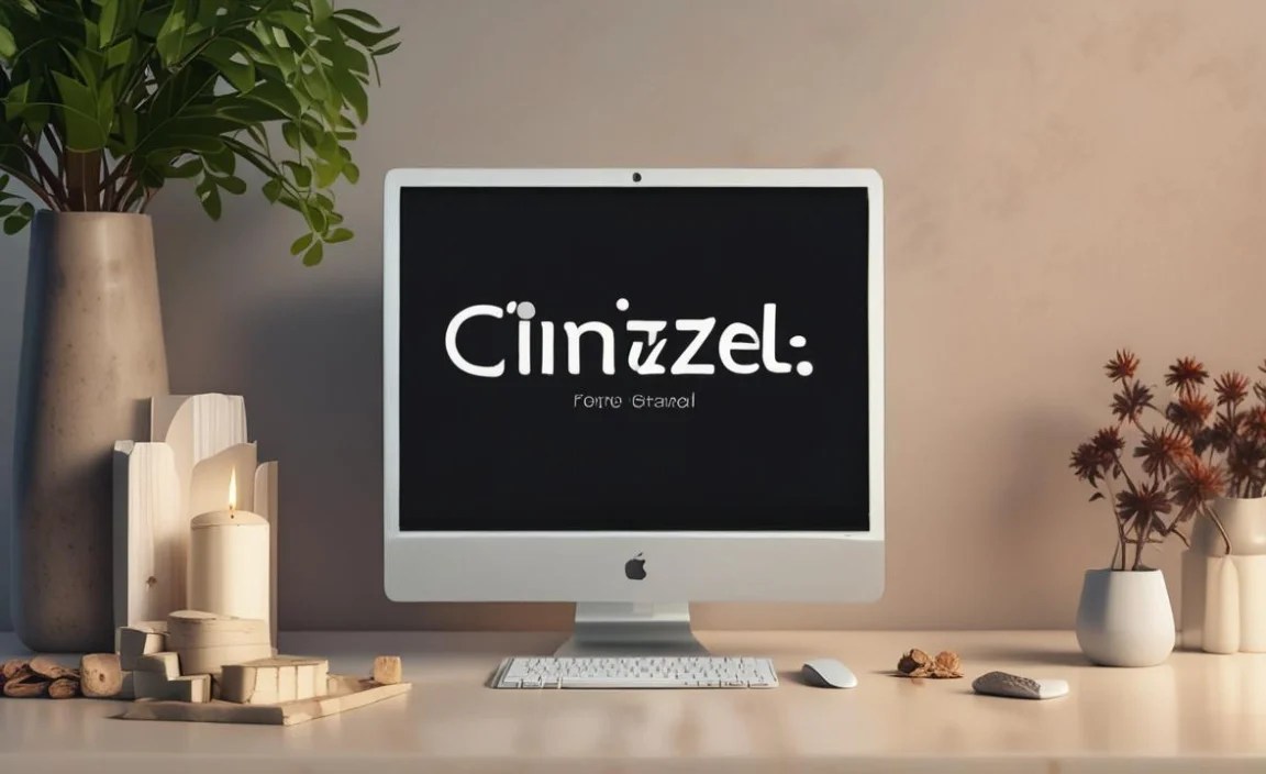 Features Of Cinzel Font