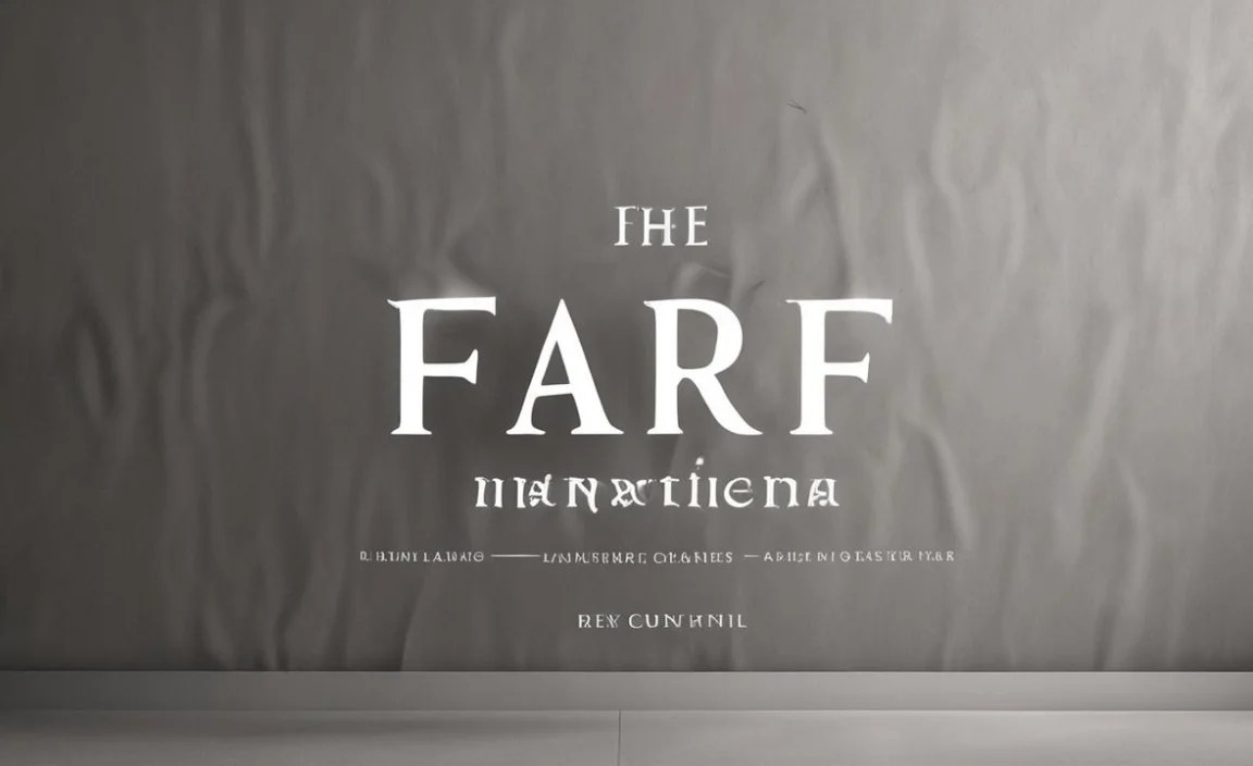 FF Mark Font Info Table: